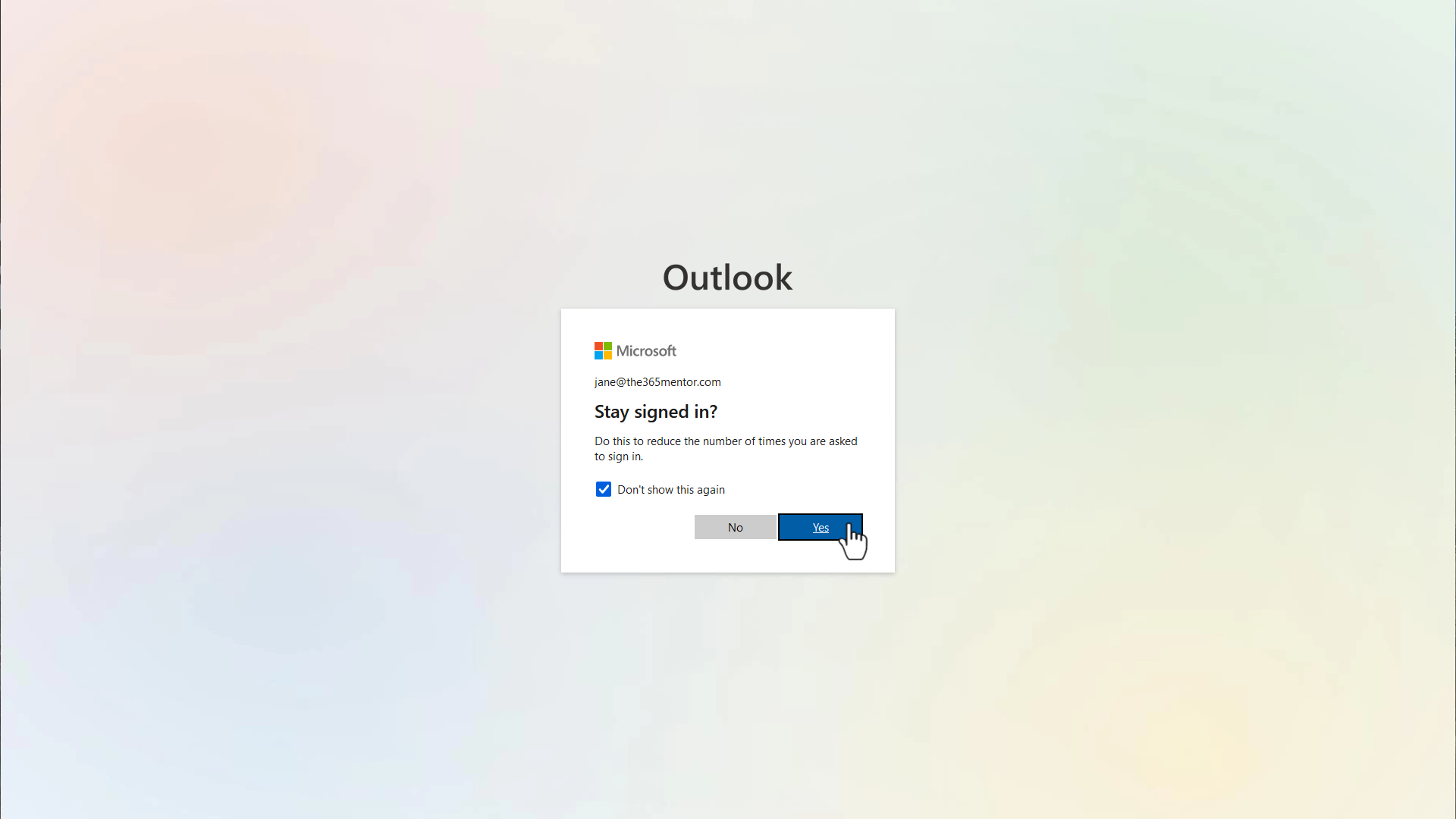 Microsoft 365 - Outlook Login